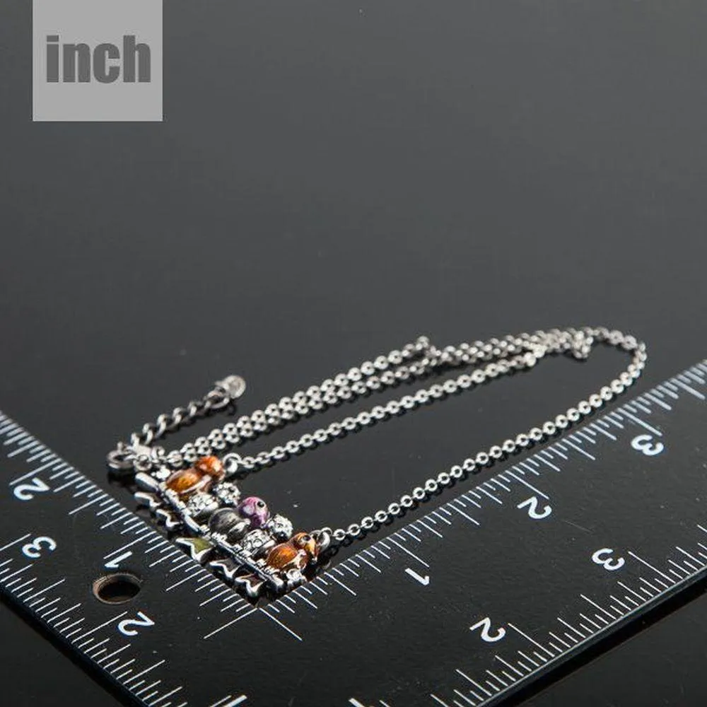 Ancient Sitting Birds Necklace KPN0062