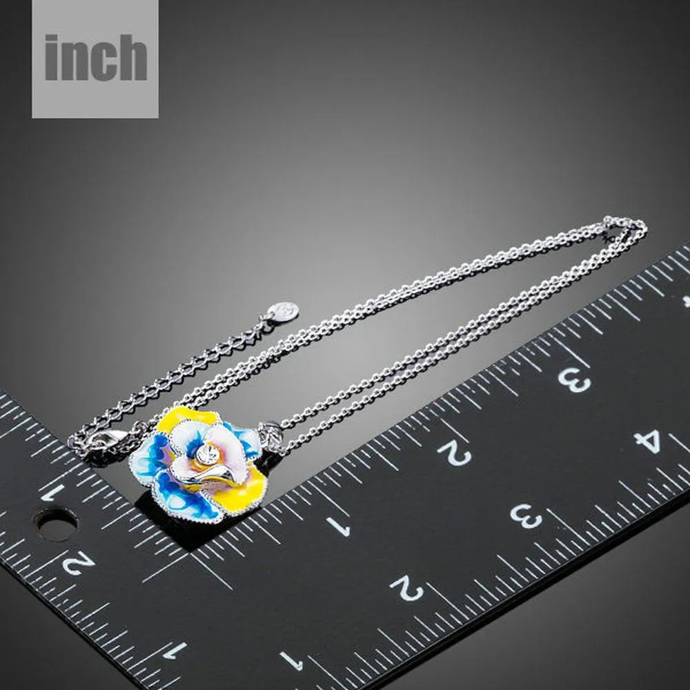 Artistic Flower Necklace KPN0162