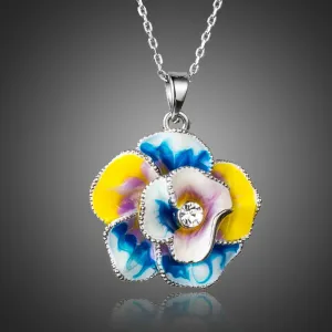 Artistic Flower Necklace KPN0162