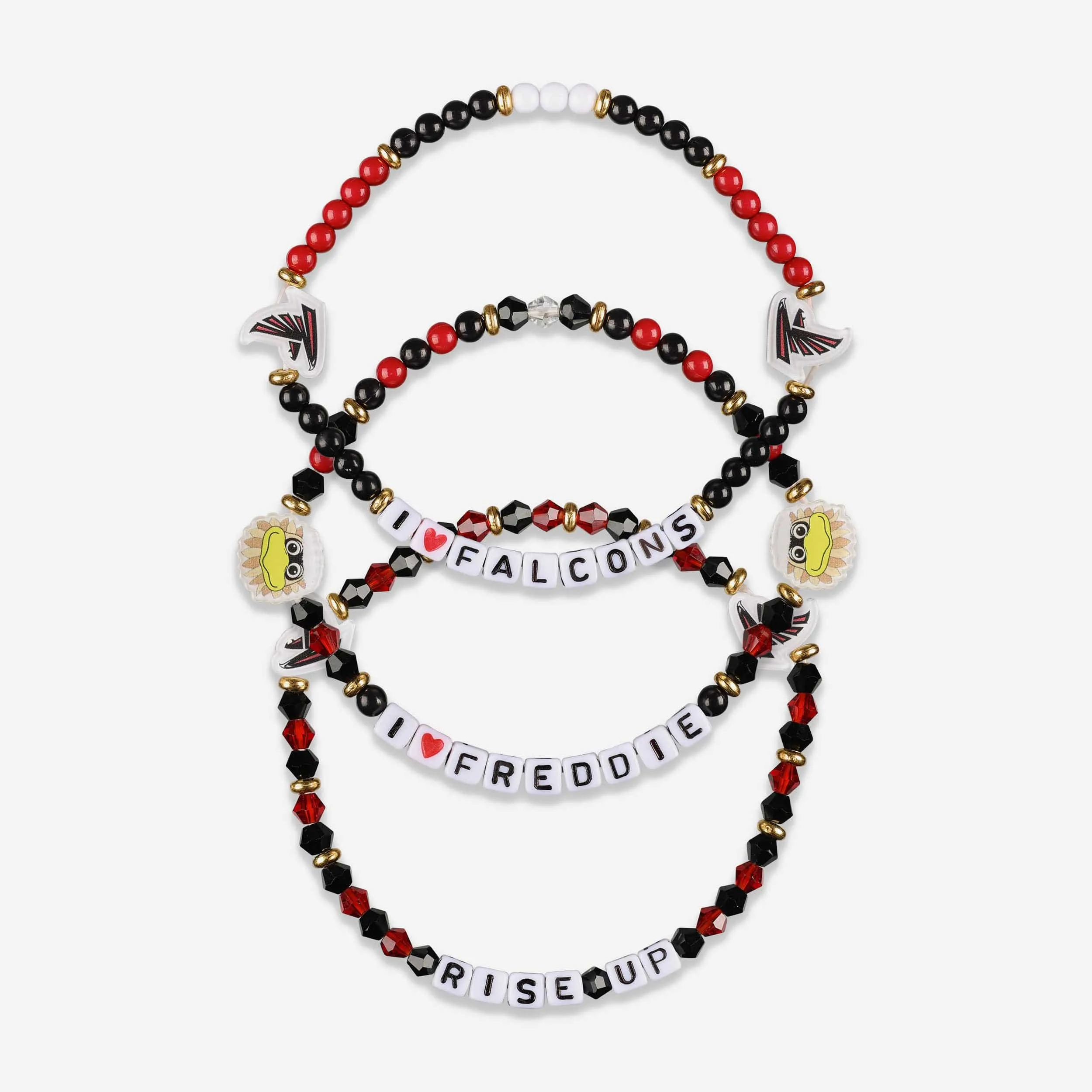 Atlanta Falcons 3 Pack Friendship Bracelet