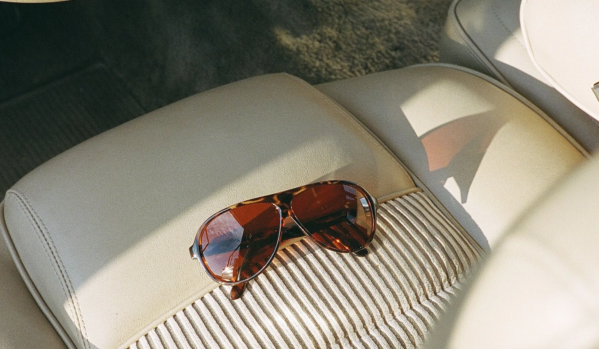 Aviator Polarized in Demi-Tortoise