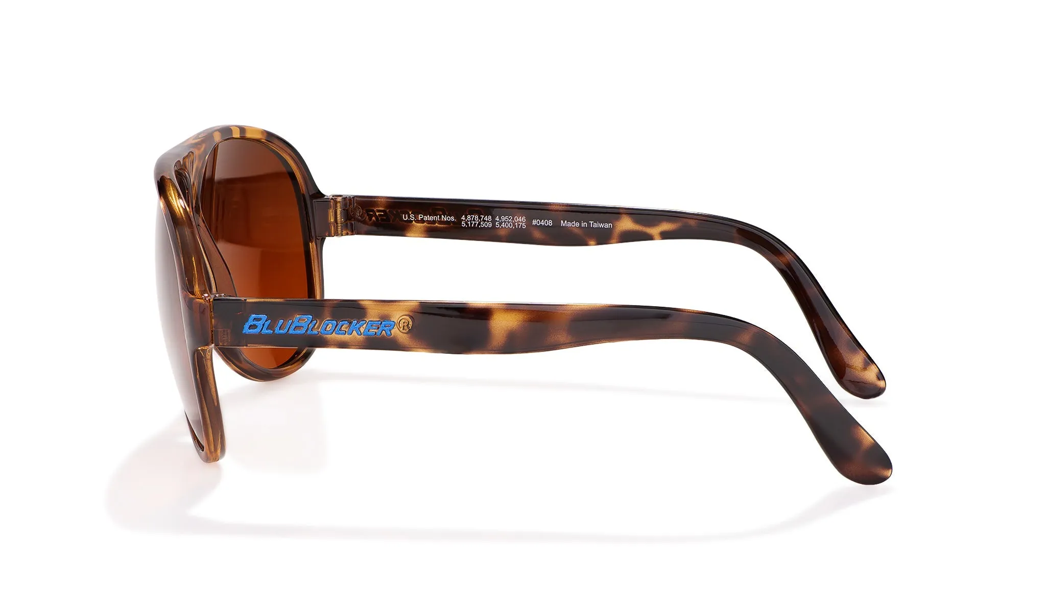 Aviator Polarized in Demi-Tortoise