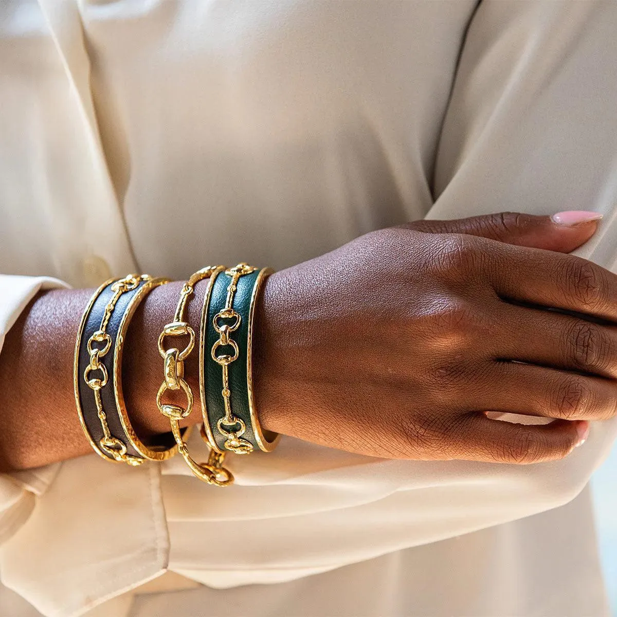 Capucine De Wulf Equestrian Snaffle Bit Cuff