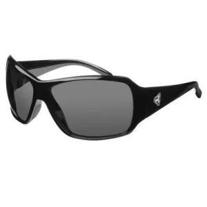 Caribou Polar Black Grey Lens
