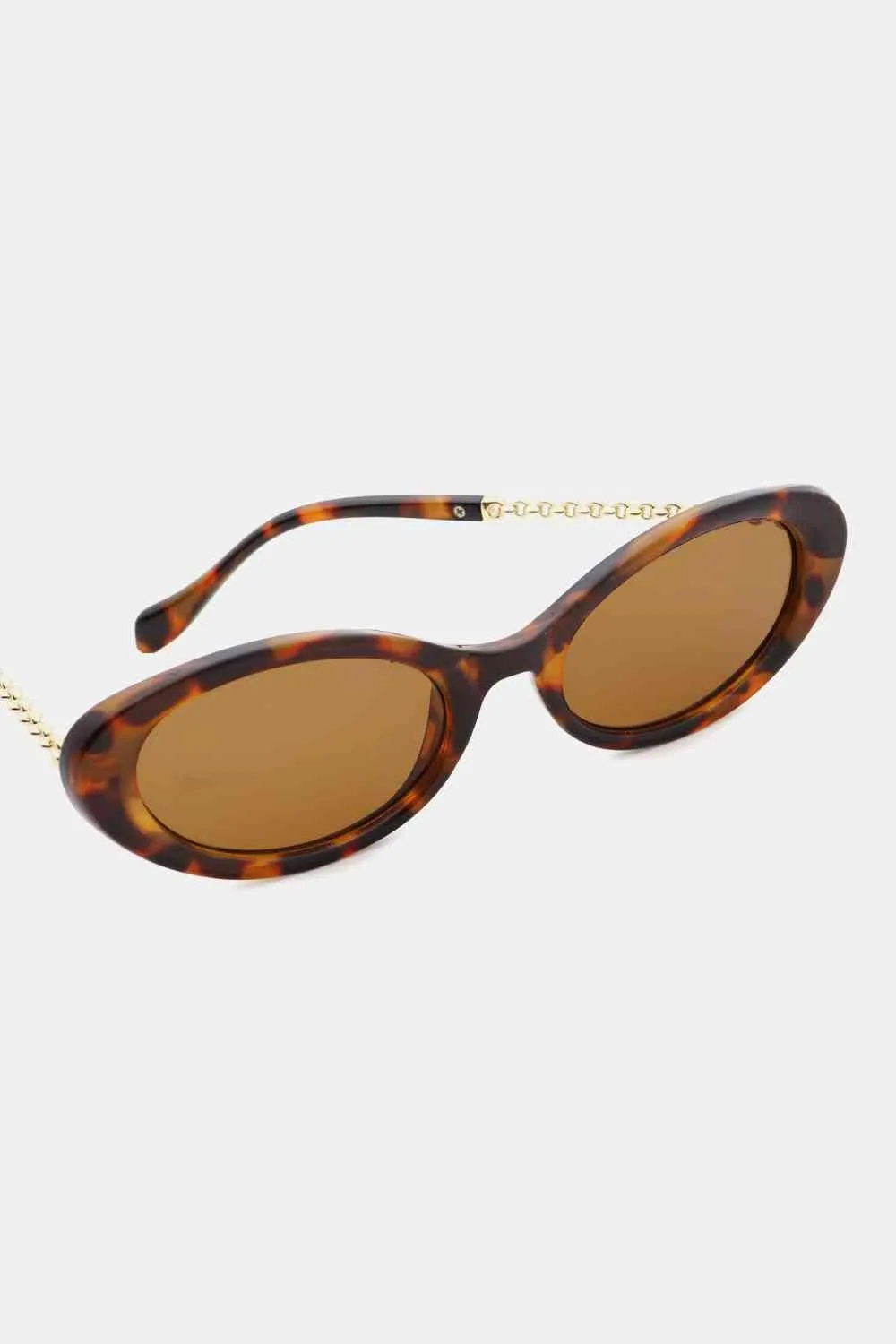 Chic Polycarbonate Cat-Eye Sunglasses with UV Protection