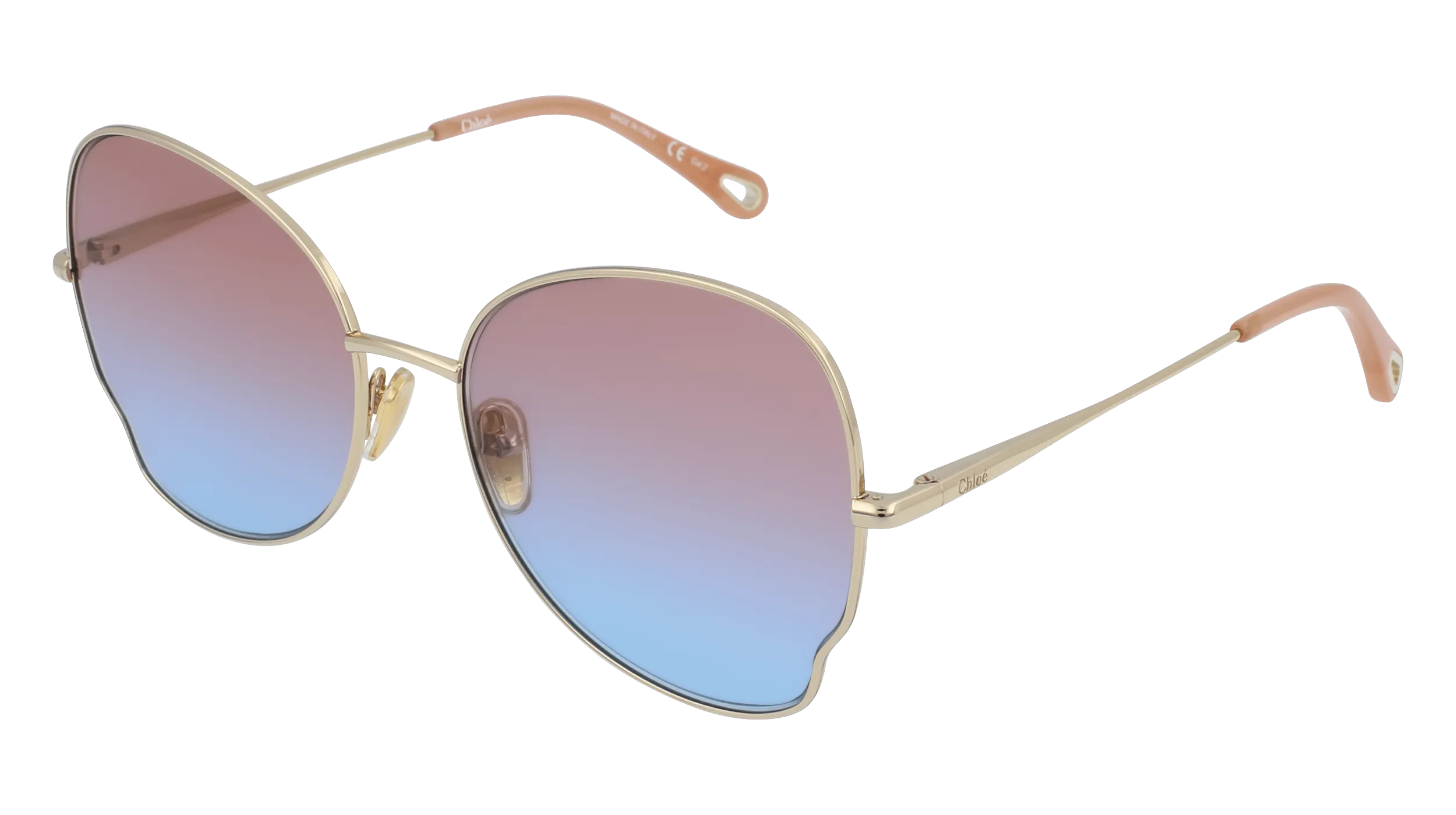 CHLOE-CH0094S002 GOLD (203-0094002-5918-SUNGLASSES