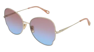 CHLOE-CH0094S002 GOLD (203-0094002-5918-SUNGLASSES