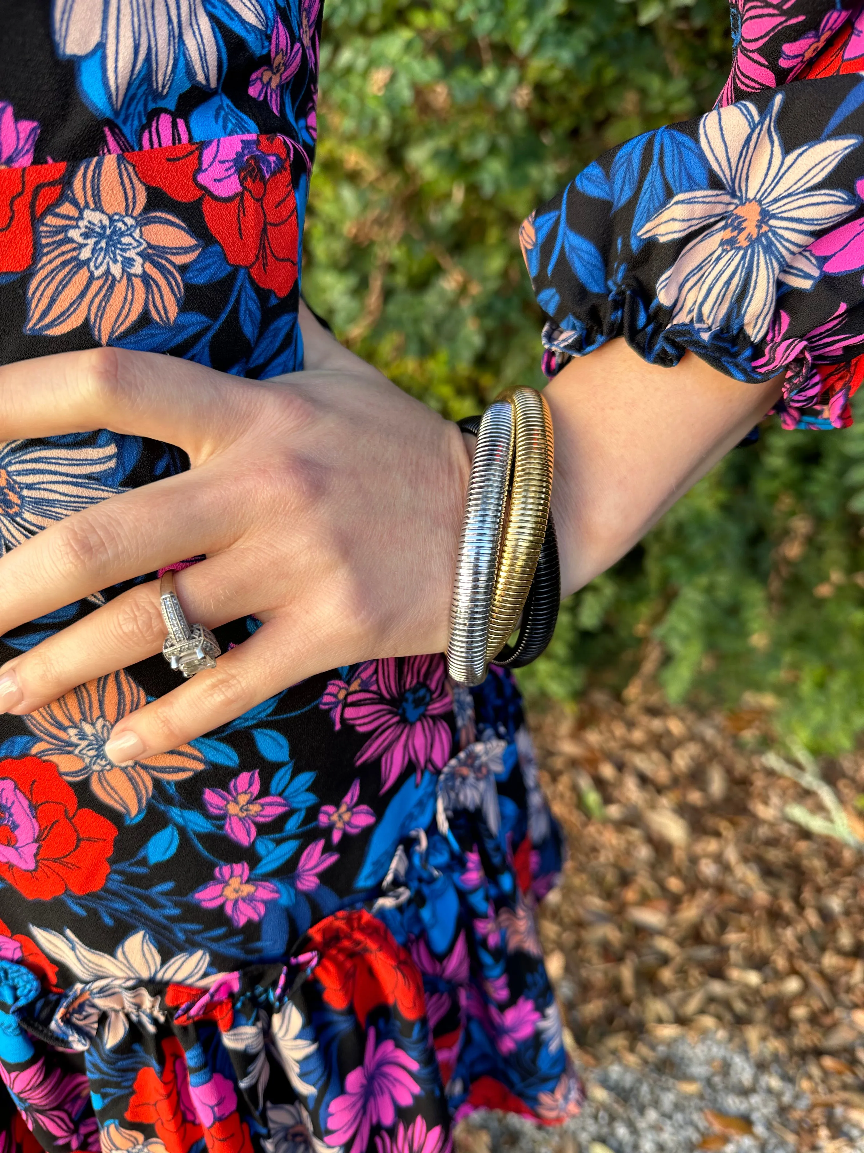 Cobra Bracelets- Mixed Metal