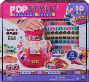 Cool Maker PopStyle Bracelet Maker, 170 Stylish Beads