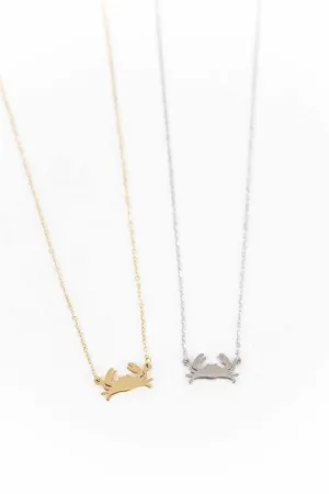 Crab Charm Necklace