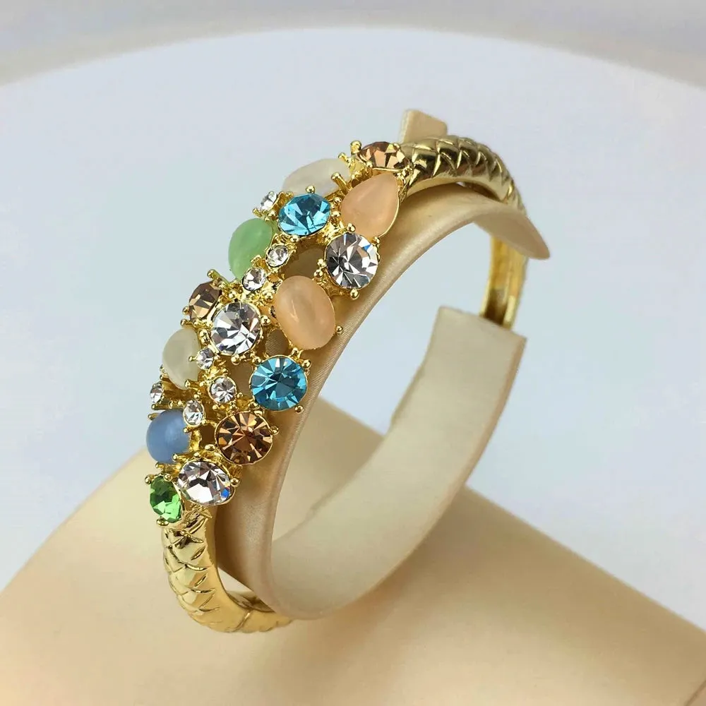 Dubai Jewelry African Fashion Bangle Bracelet Unique Jewelry for Women