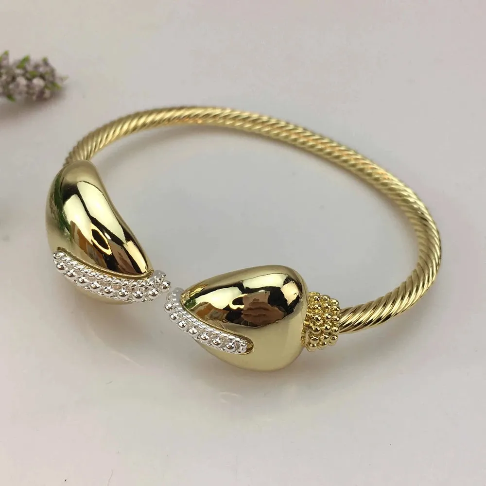 Dubai Jewelry African Fashion Bangle Bracelet Unique Jewelry for Women