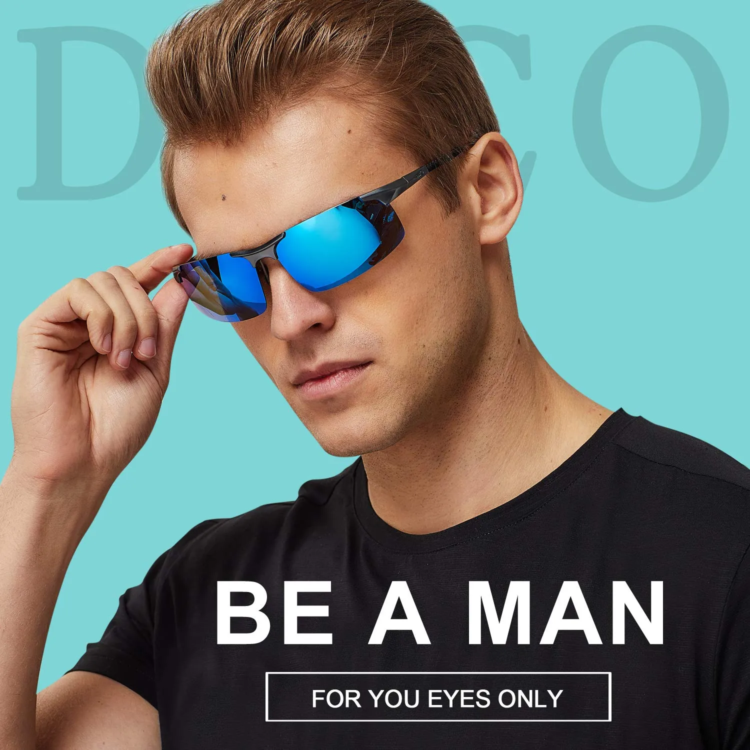 DUCO Men's Sports Polarized Driving Sunglasses for Men DC8277