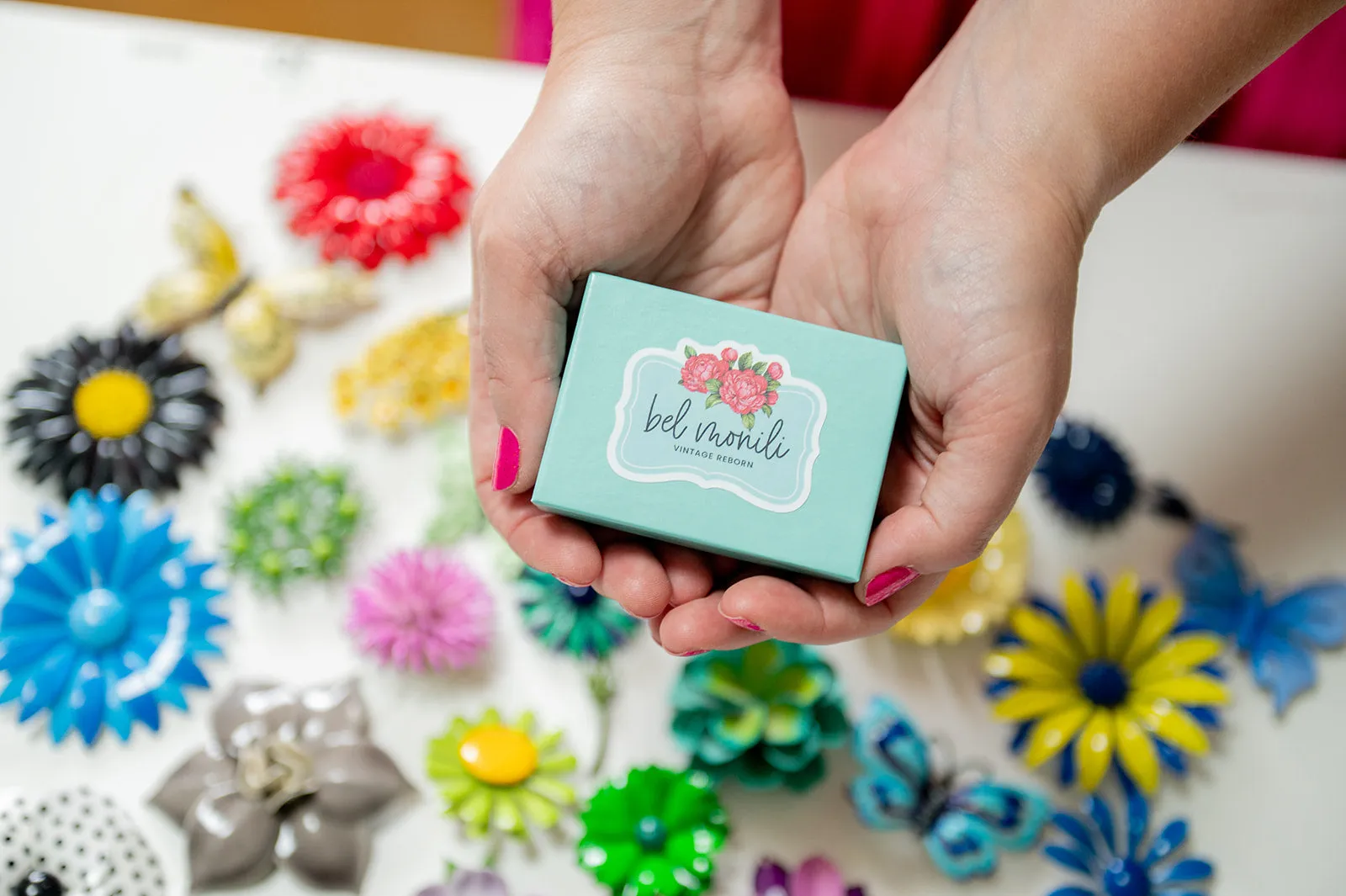Eastern Florals Cluster Bracelet