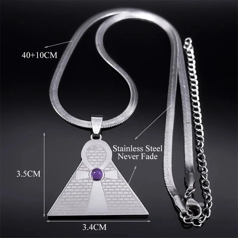 Egyptian Ankh Key Of Life Necklaces for Women/Men