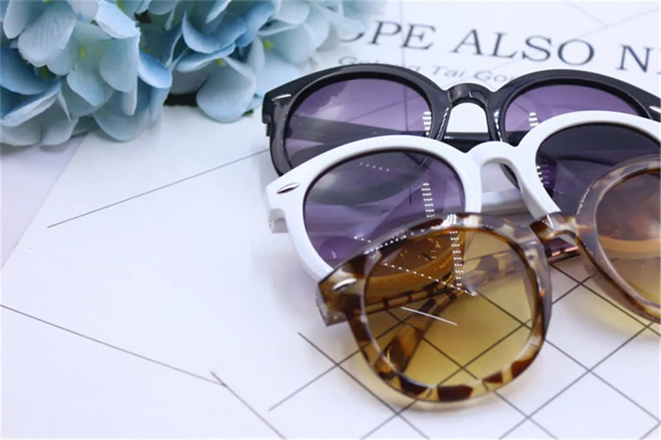 Fashion brand children's sunglasses kids UV protection