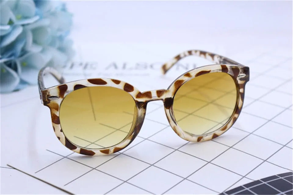 Fashion brand children's sunglasses kids UV protection