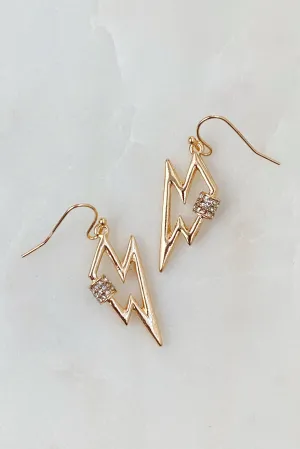 Flashy Bolt Earrings