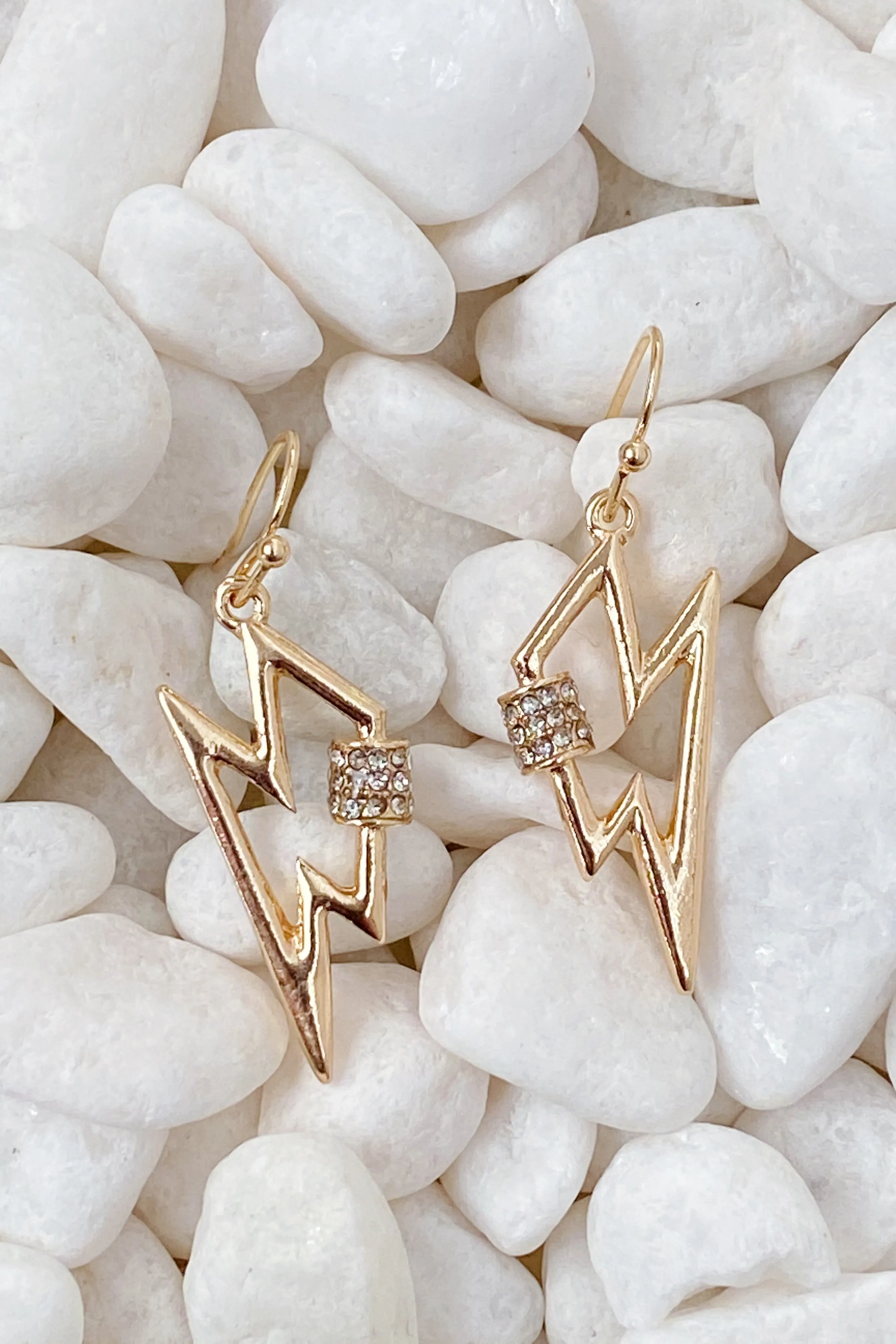 Flashy Bolt Earrings