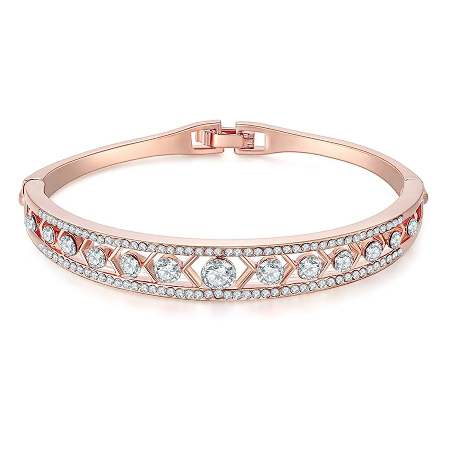 Flattering Crystal Bracelet
