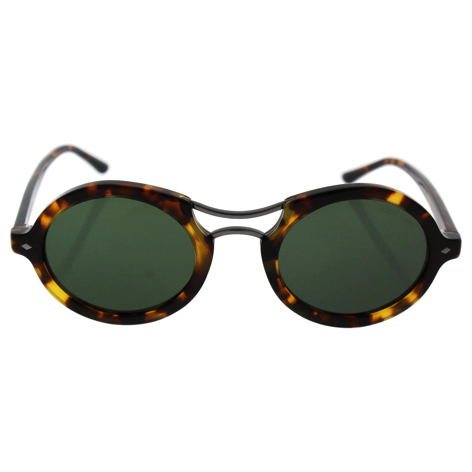Giorgio Armani Ar 8072 5092/31 Frames Of Life - Yellow Havana/green By Giorgio Armani For Women - 48-23-140 Mm Sunglasse