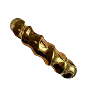 Gold Plate Croissant Cuff