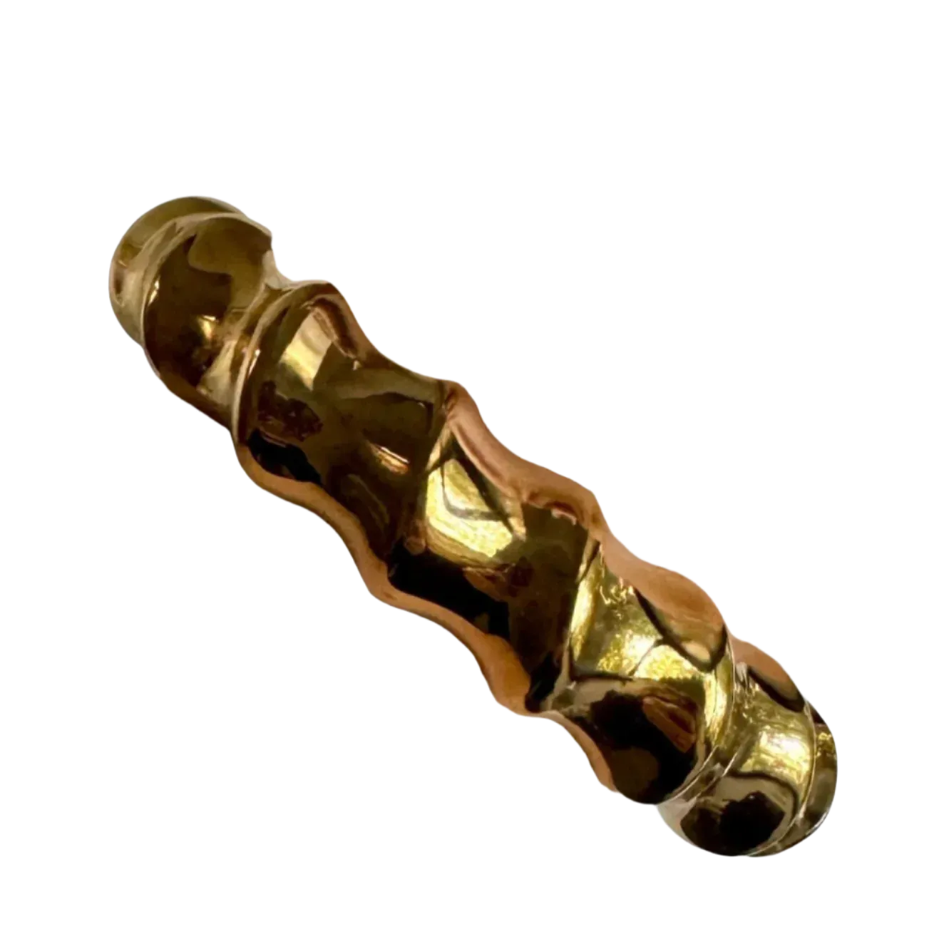 Gold Plate Croissant Cuff