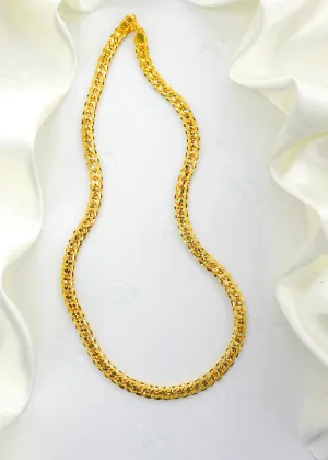 GRACEFUL GOLD PLATED CHAIN