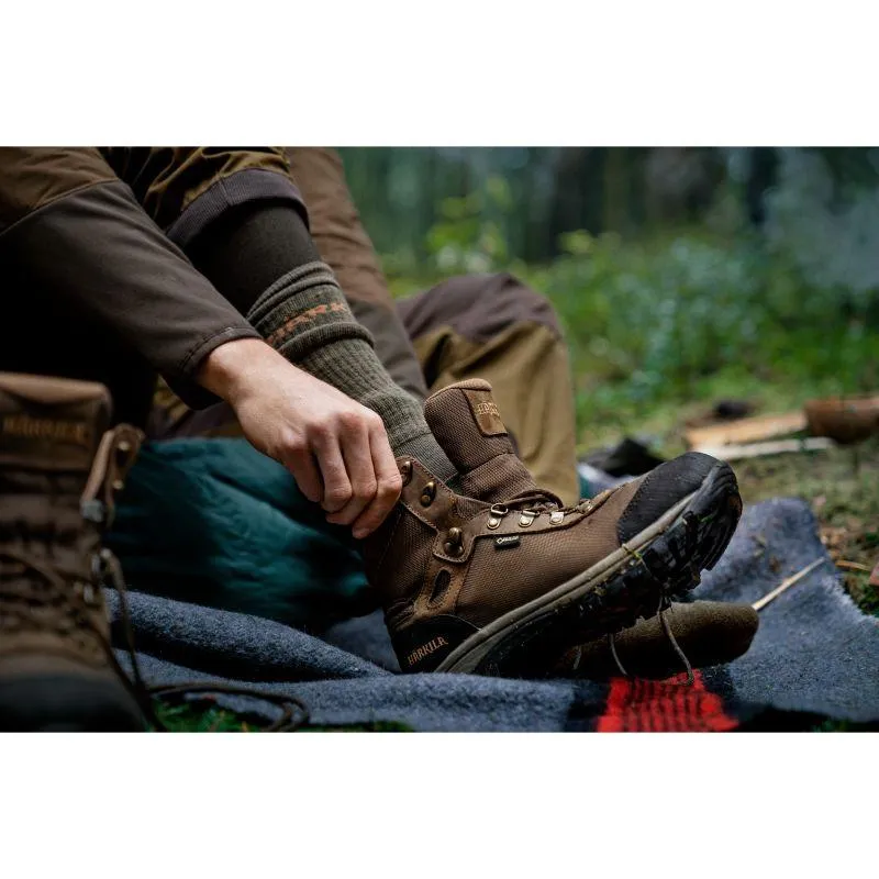 Harkila Pro Hunter Merino Technical Short Socks - Willow Green