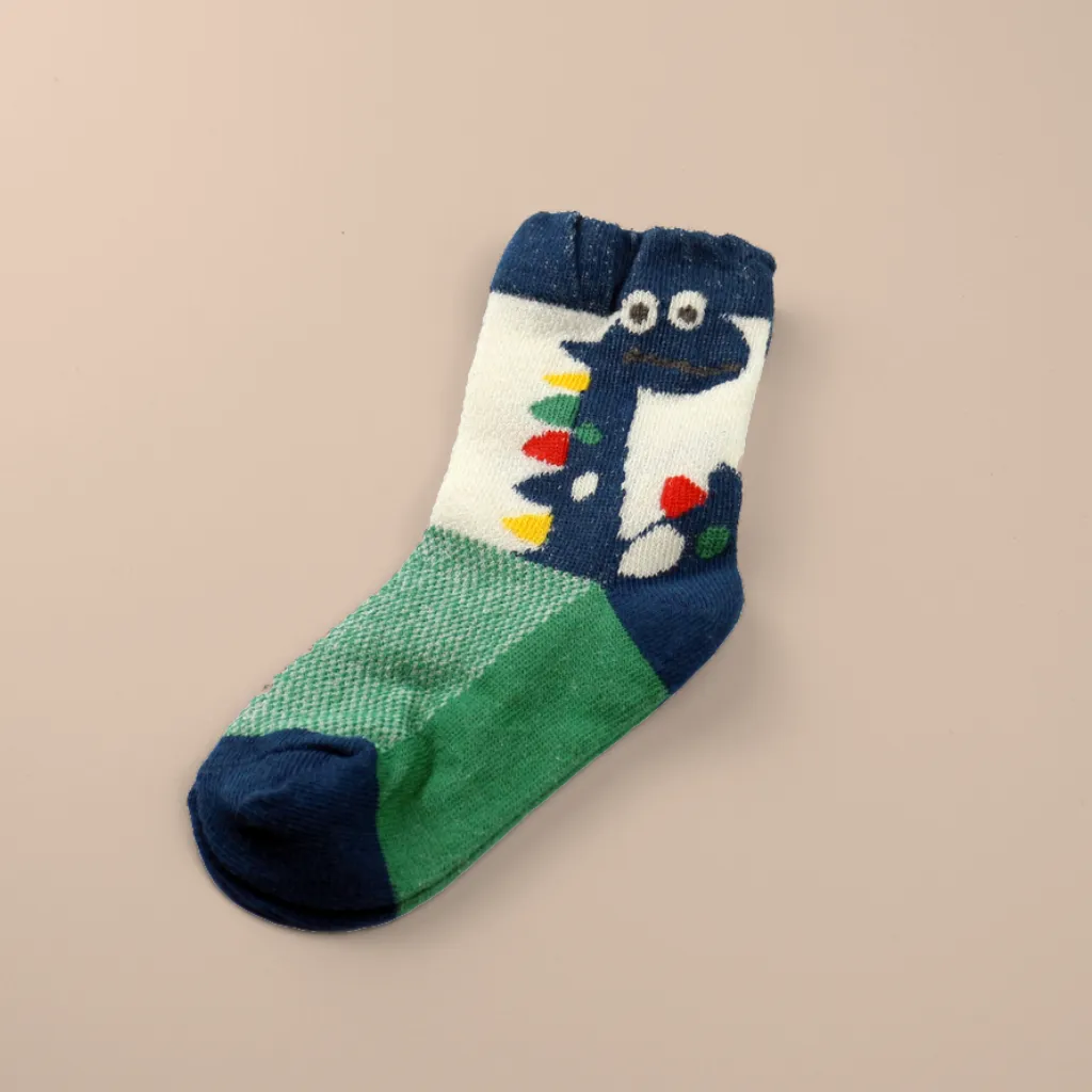 Heavy Cotton Kids Dino Socks