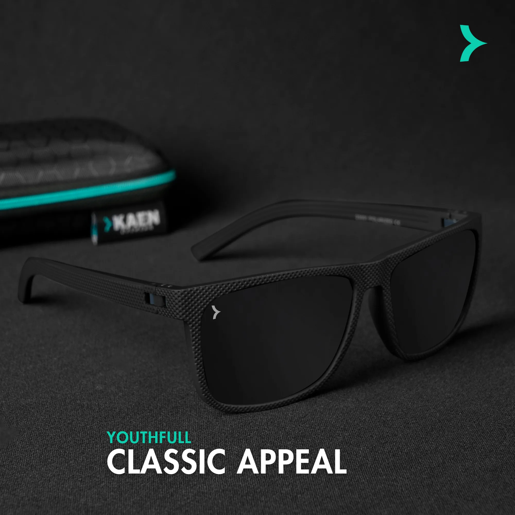 Kev Black Power Sunglasses