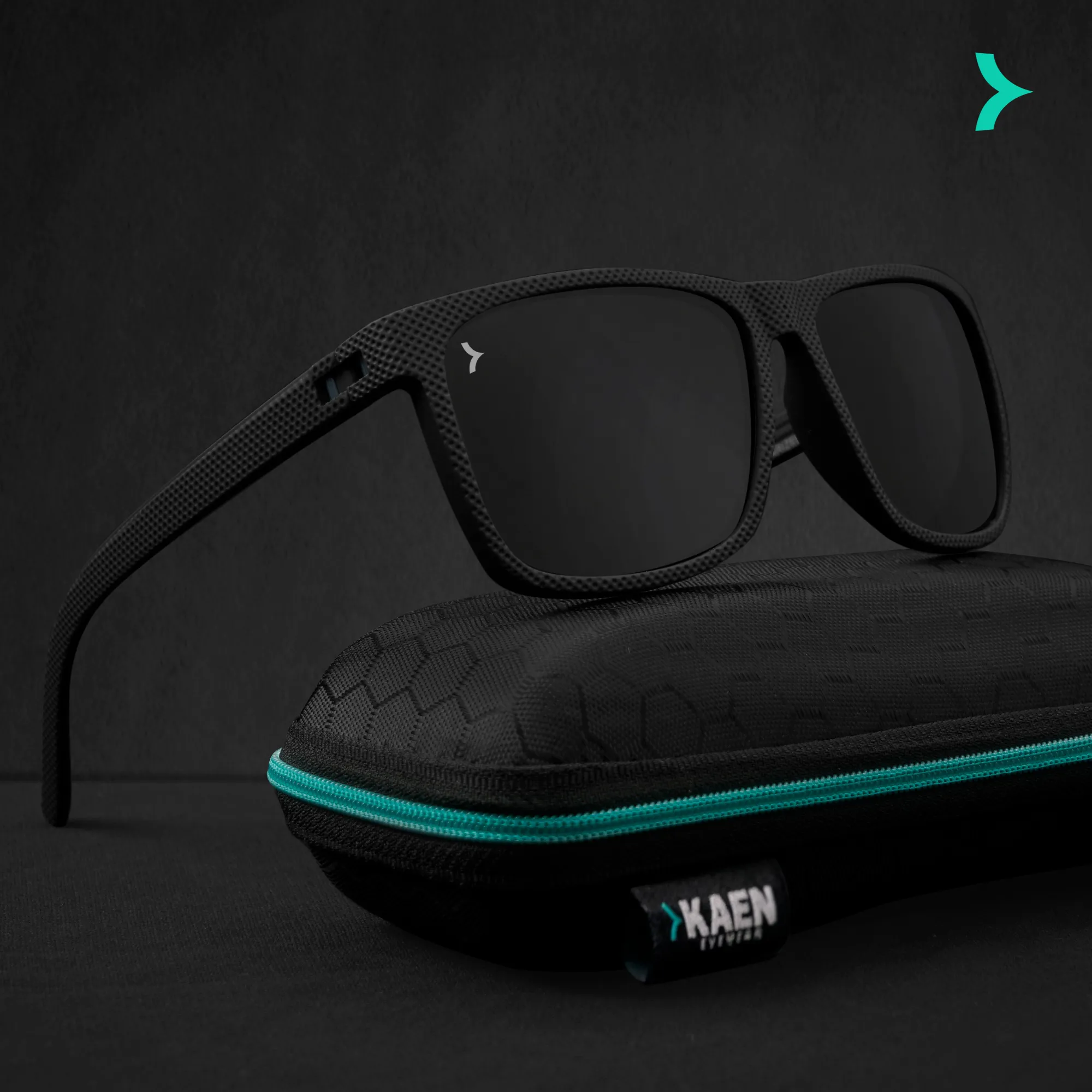 Kev Black Power Sunglasses