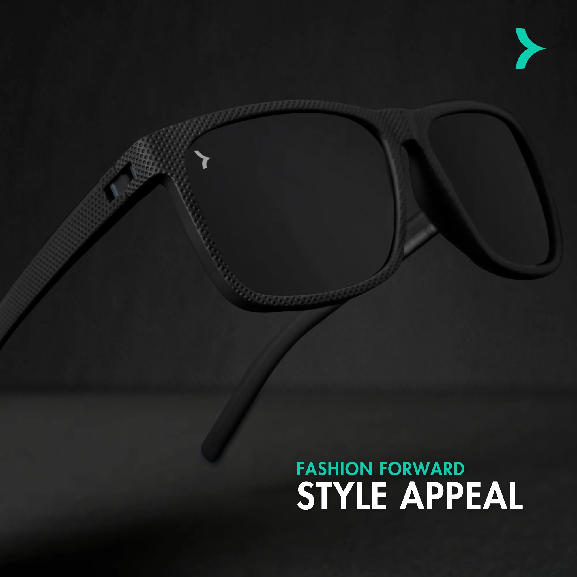 Kev Black Power Sunglasses