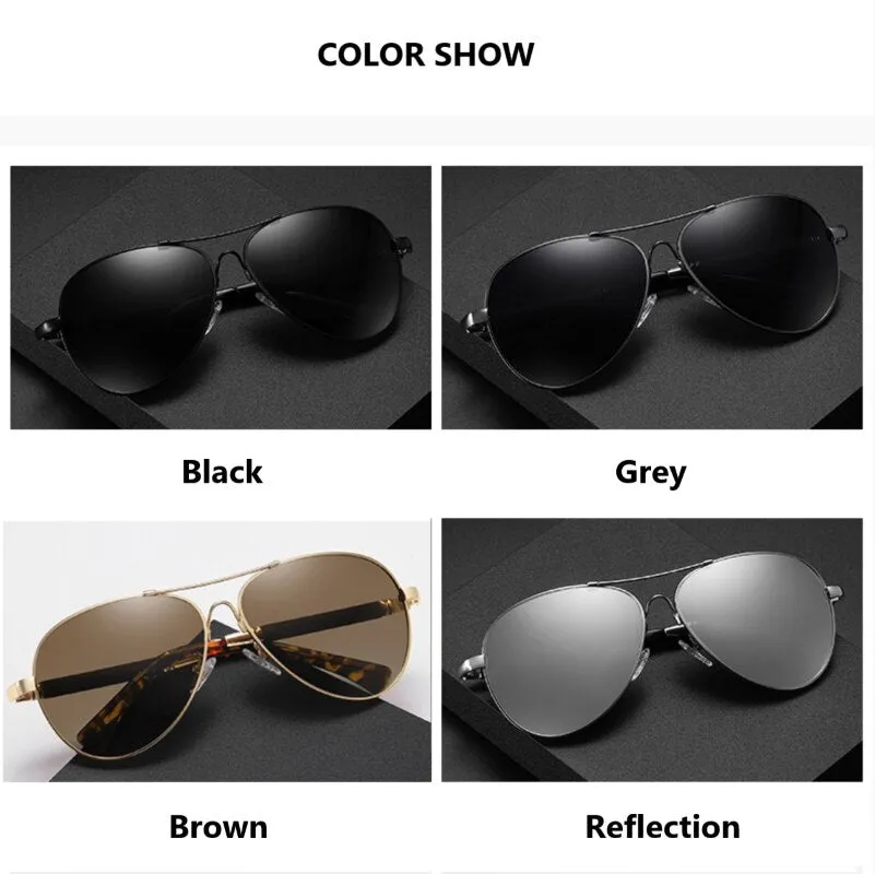 Men's Polarized Sunglasses , Driving  and Night Vision Polarizing Glasses