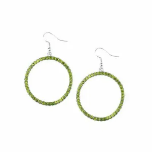 Paparazzi Earring ~ Stoppin Traffic - Green