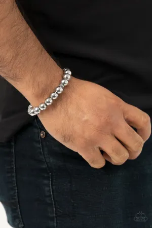Paparazzi Resilience - Silver Bracelet