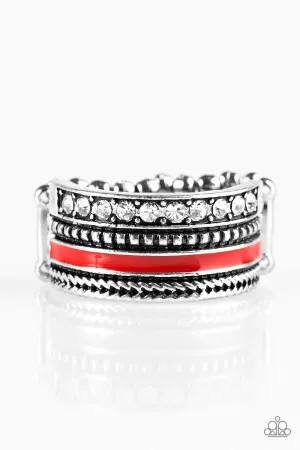 Paparazzi Ring ~ One WILDLIFE To Live - Red