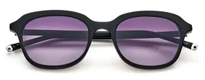 Paradigm 19-41 Sunglasses Plastic Black Frame Purple Lens