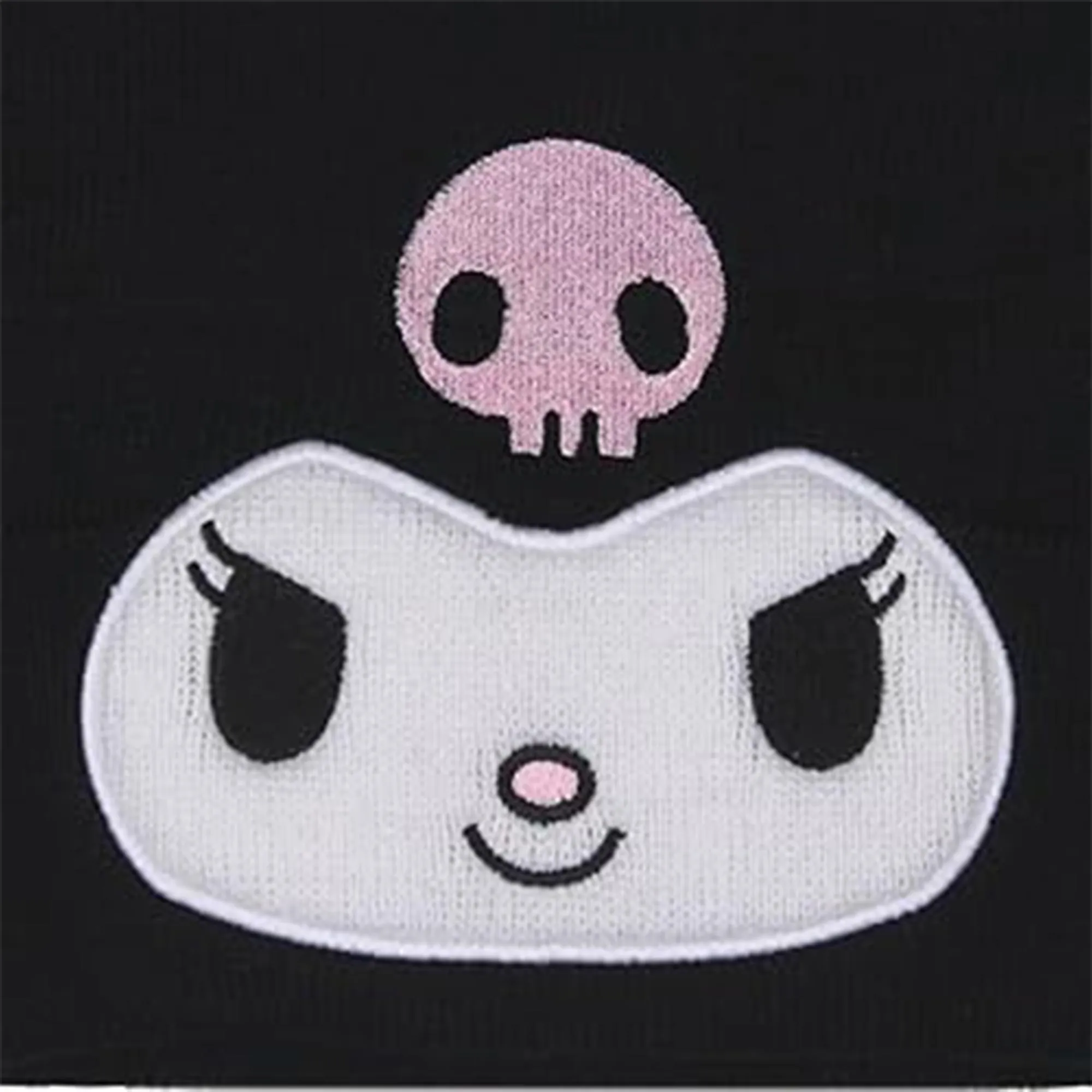 Sanrio Kuromi Knit Beanie and Gloves 2 Piece Set