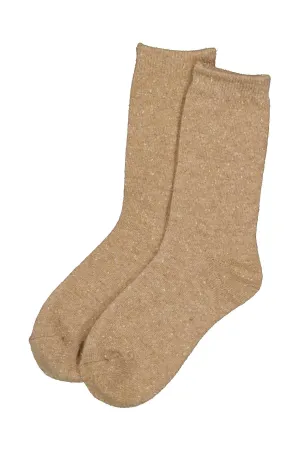 Speckled Wool Socks Oat