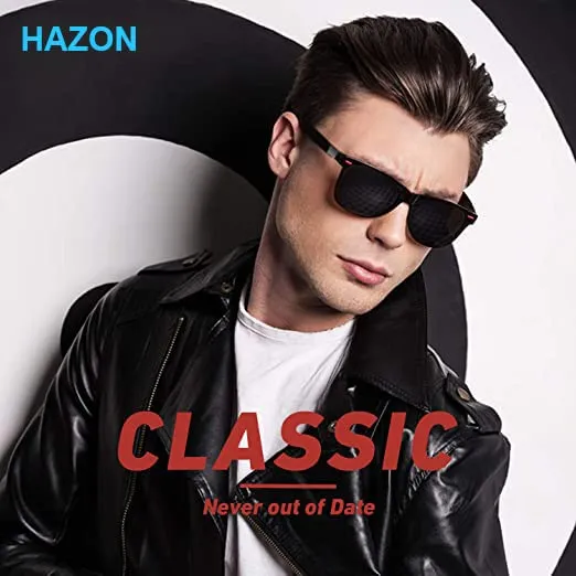 Square Light Weight Durable Matt Finished Premium Polarised UV Protected Sunglasses for Men and Women