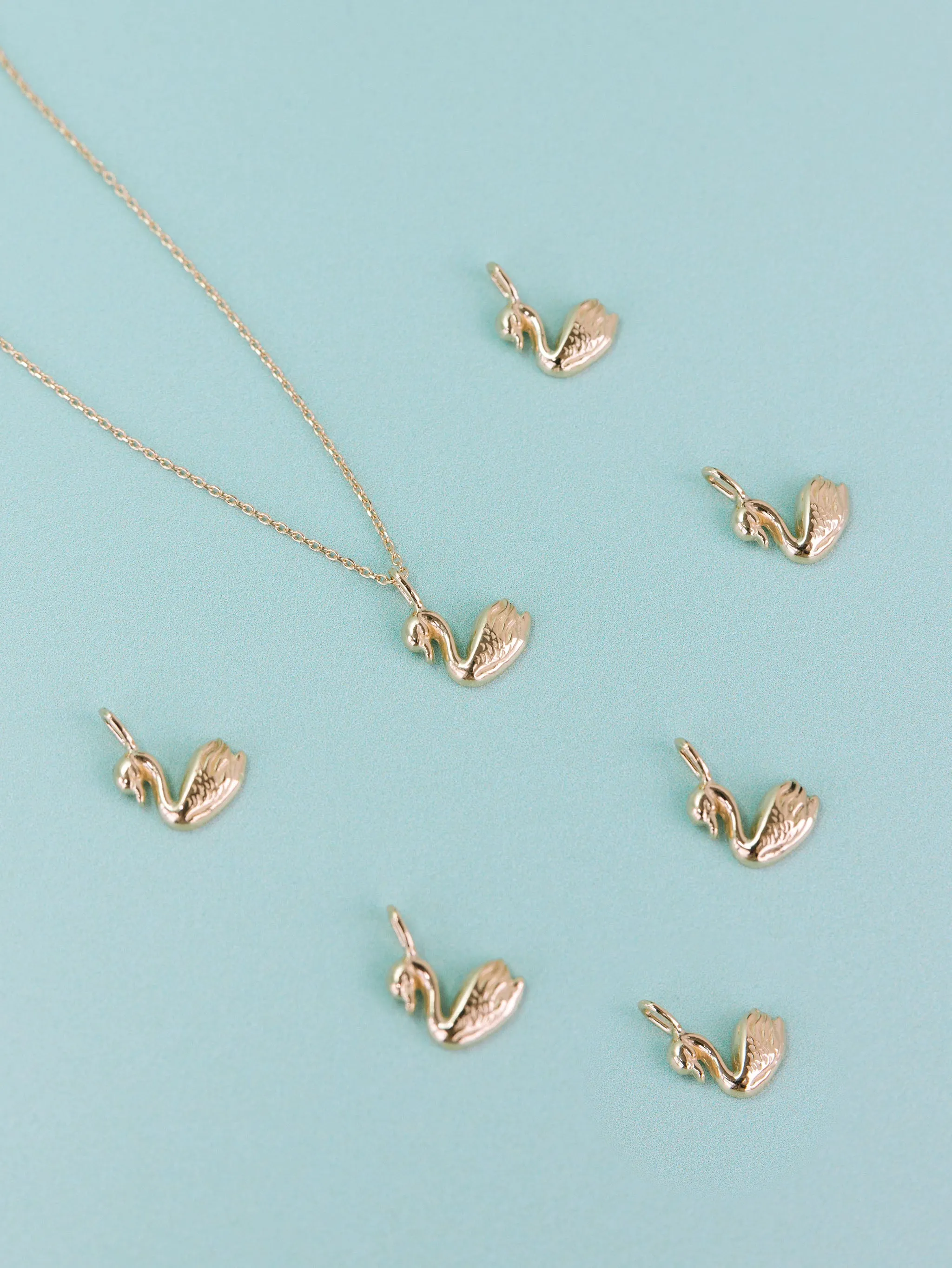 Swan Charm