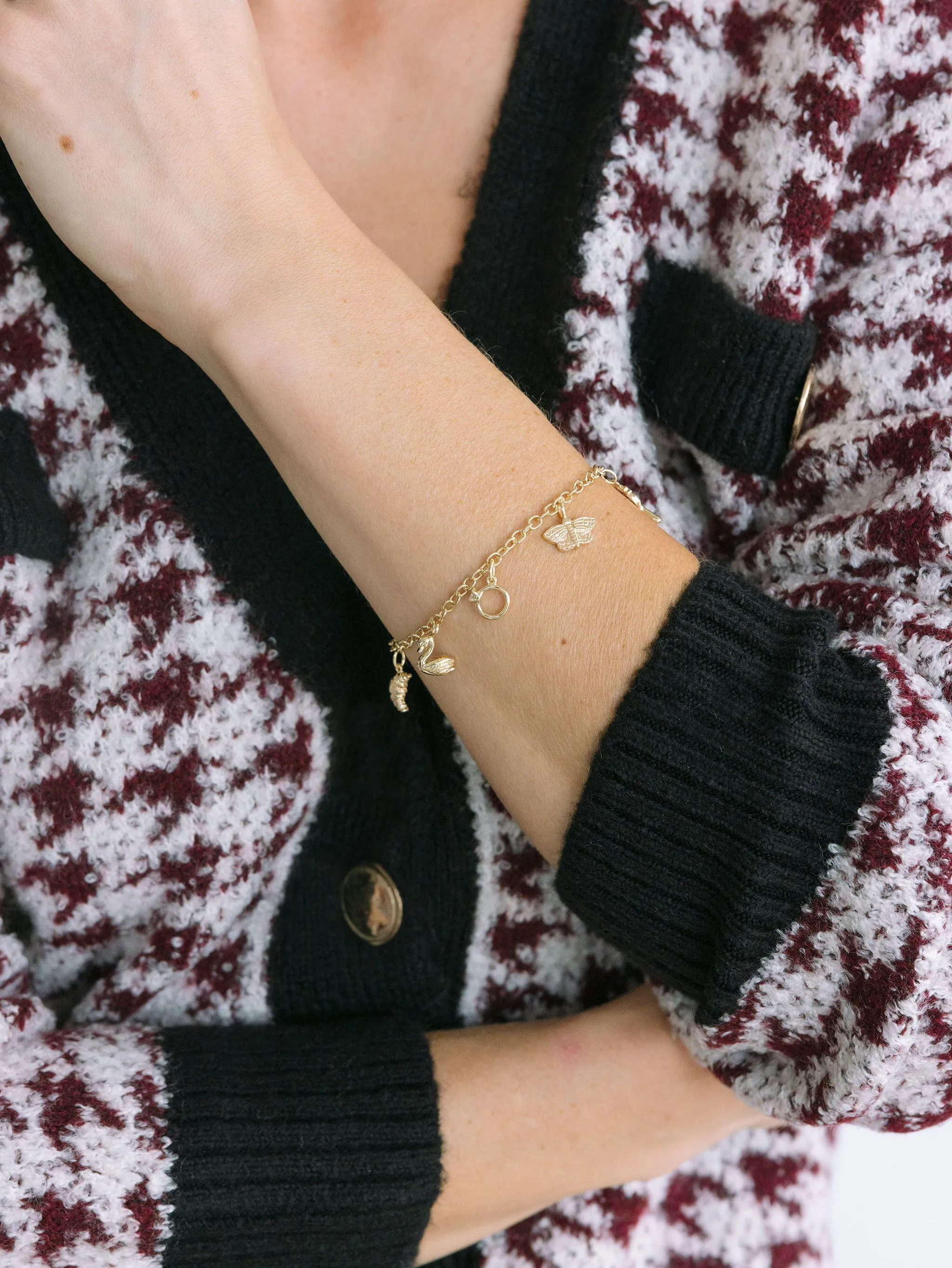Swan Charm