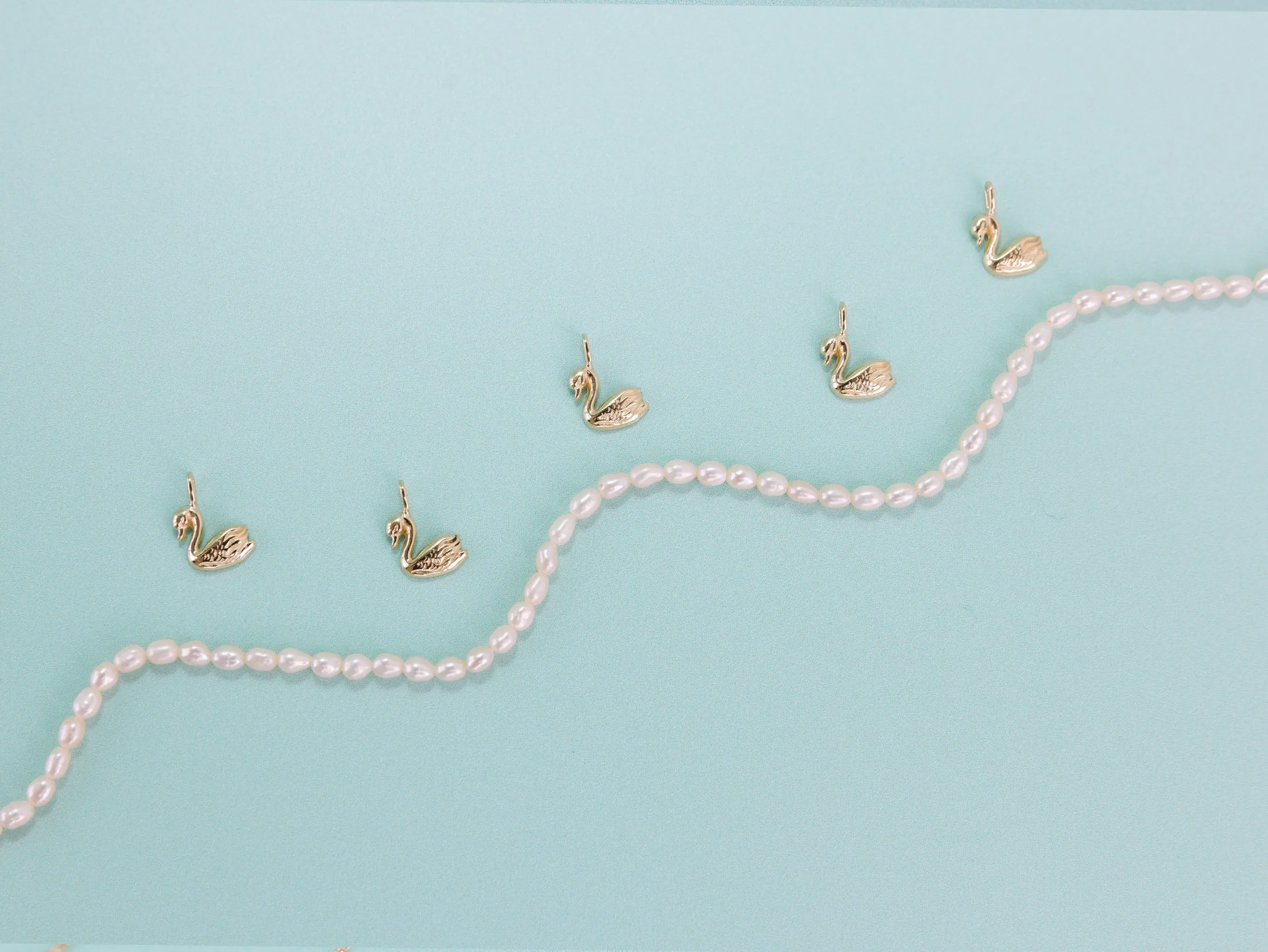 Swan Charm