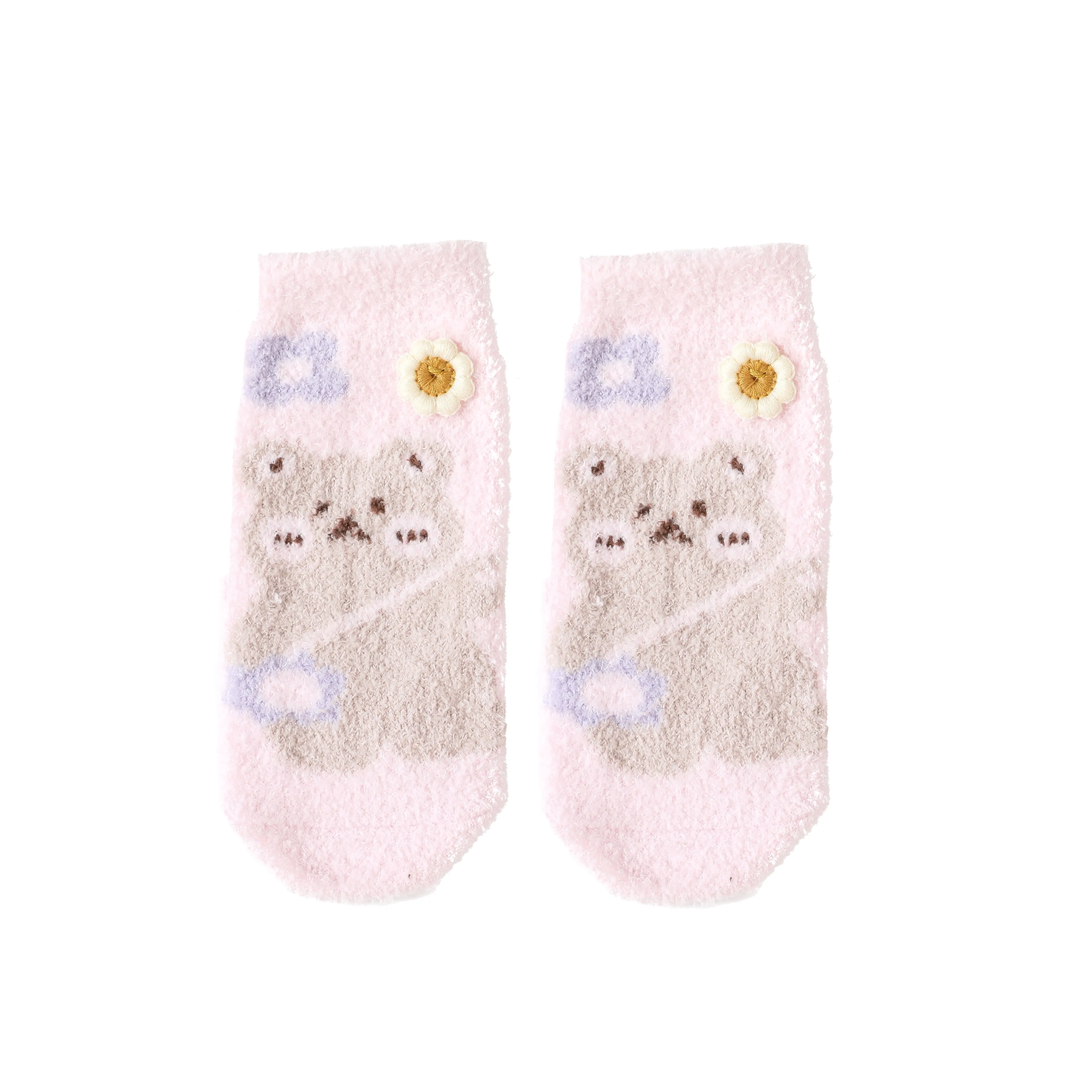 Sweetnana Cozy Ankle Crew Socks for Toddlers, Super Soft Thickened Winter Socks, Ideal for Cold Weather Comfort