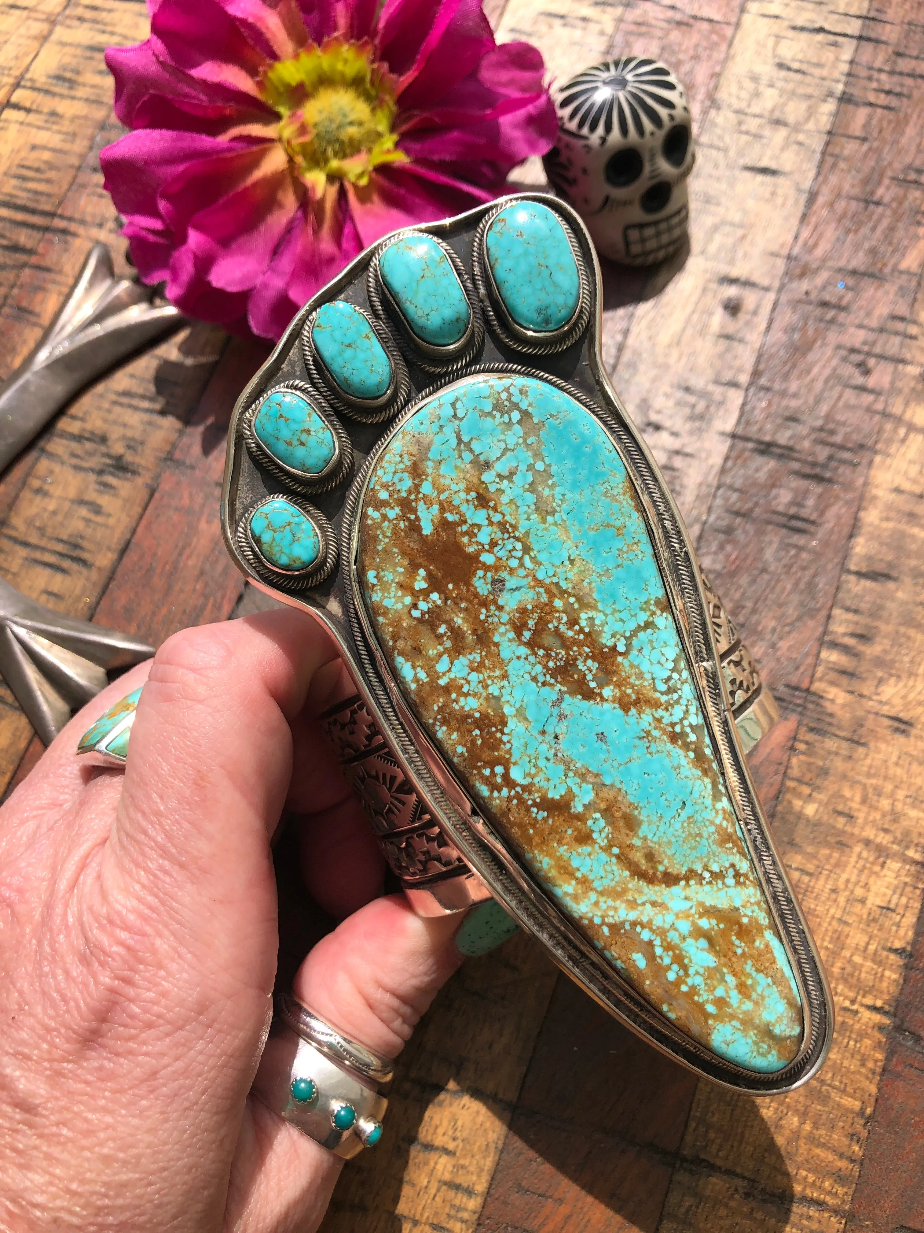 The "Yeti Foot" Cuff