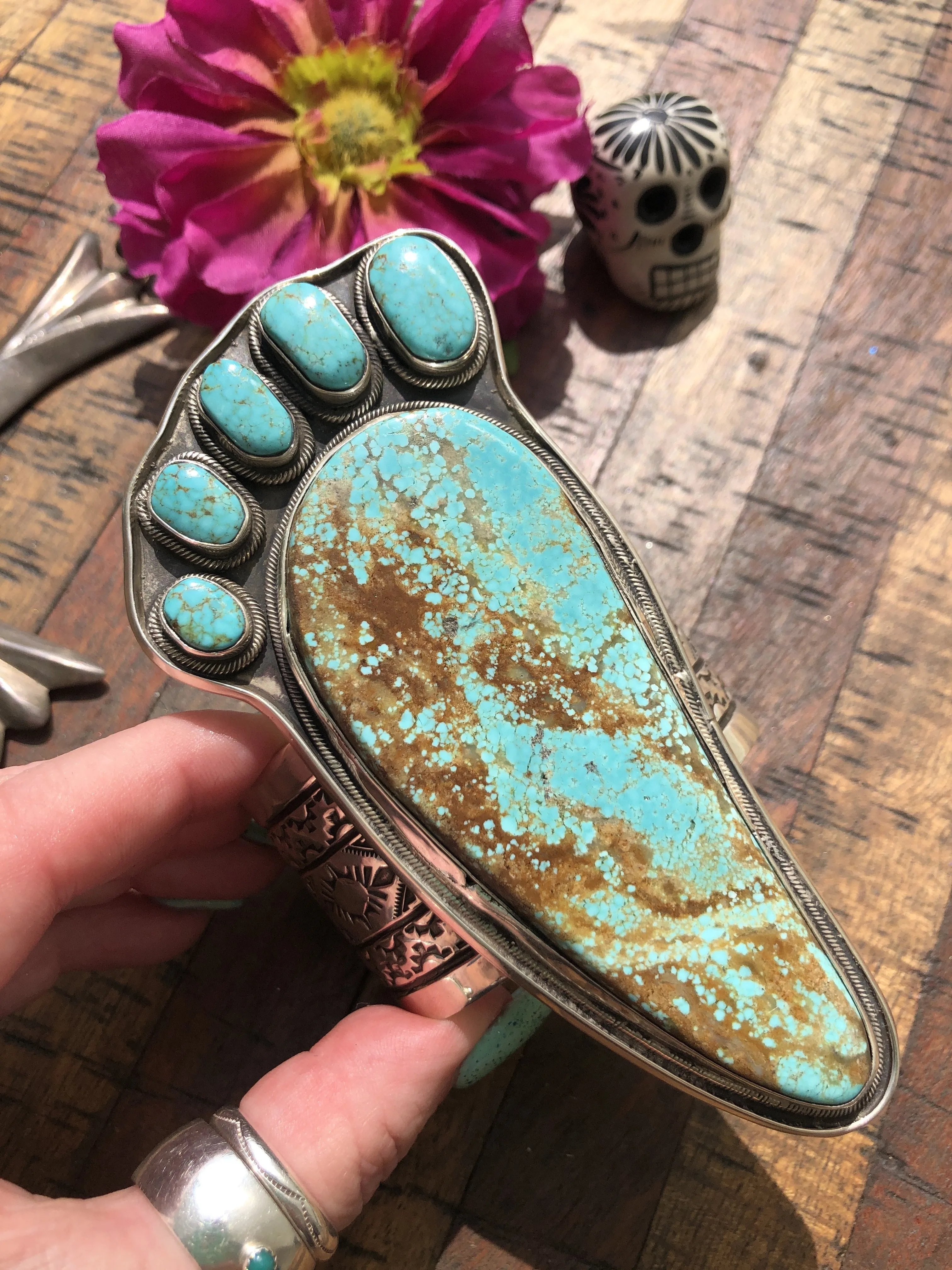The "Yeti Foot" Cuff