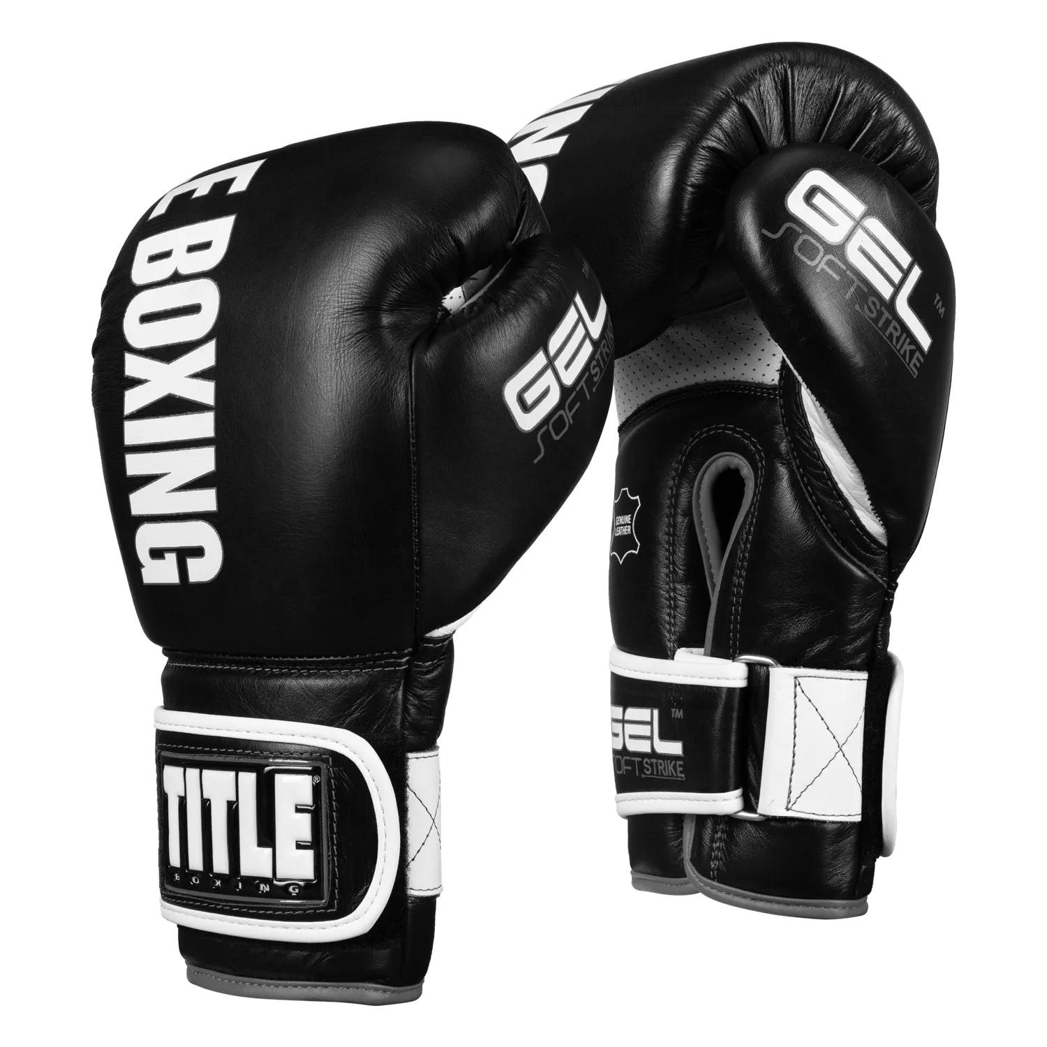 TITLE Boxing Gel Soft Strike Bag Gloves