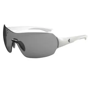 Via Metallic White Grey Lens