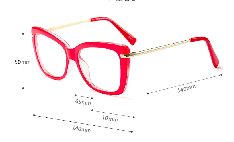 Vintage Chic Black Wayfarer Square Clear Glasses